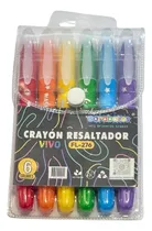 Comprar Resaltadores Creyones Vivo Set De 6 Unidades