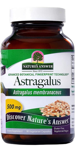 Astragalo 500mg Nature S Answer - - Unidad a $1727