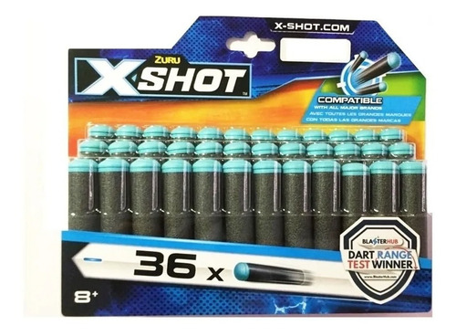 X Shot Repuesto Dardos X 36 Original - Sharif Express