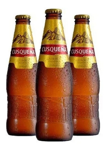 3x Cerveja Peruana Cusquena 330ml