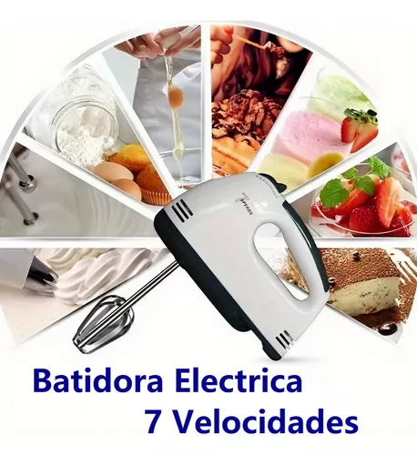 BATIDORA ELÉCTRICA 4 VARILLAS 7 VELOCIDADES HE-133