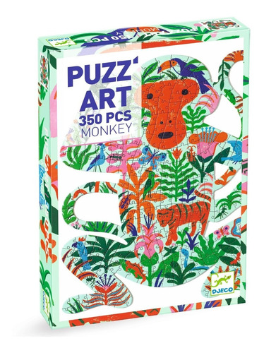 Puzzle Art Monkey 350 Piezas Djeco