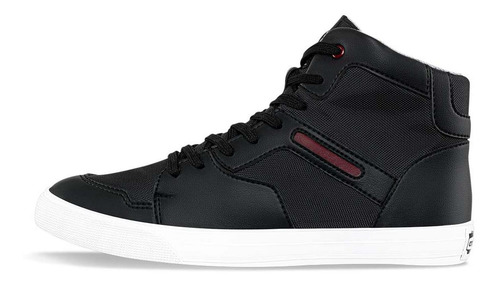 Imagen 2 de 8 de Tenis Flandes Negro Para Hombre Croydon