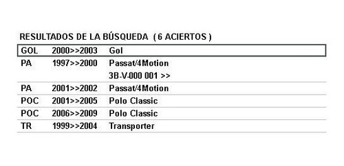 Medidor Masa De Aire Original Vw Gol Polo Classic Transporte