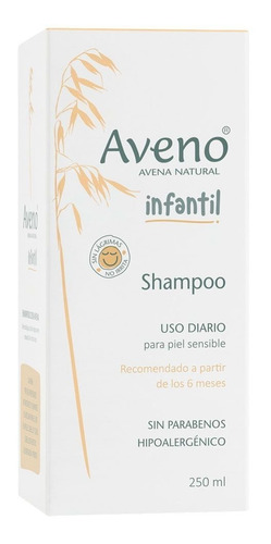 Shampoo Para Cuero Cabelludo Sensible Aveno Infantil 250ml