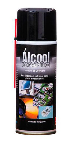 Alcool Isopropilico Aerossol 160g/227ml