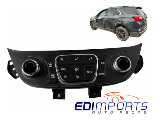 Comando Do Ar Condicionado Chevrolet Equinox Premier 2019 20