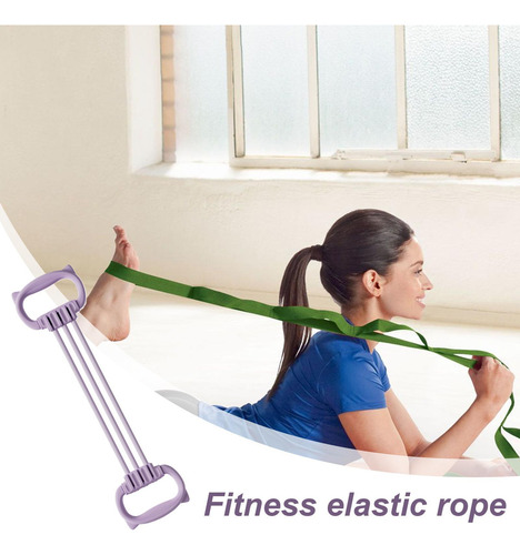 8 Bandas De Resistencia En Cuerda Elástica Para Tirar De Fit