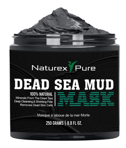 Naturex Pure Máscara De Barro Del Mar Muerto, Máscaras De Ba