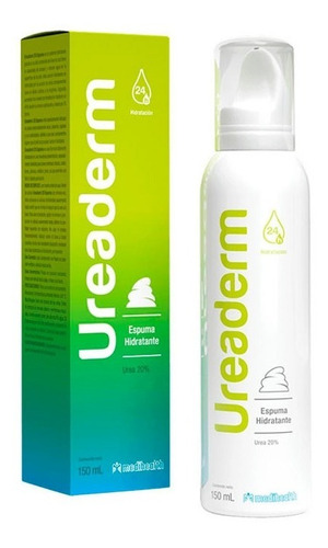 Imagen 3 de 3 de Medihealth Ureaderm Espuma Hidratante 150ml