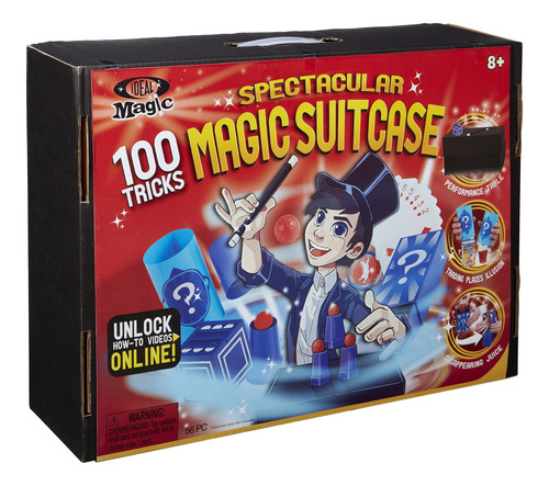 Ideal Magic Spectacular Magic Maleta Mágica 100 Trucos Niños