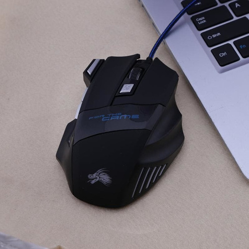 X3 Mouse Gamer Multicolor Led Ajustable 7 Botones