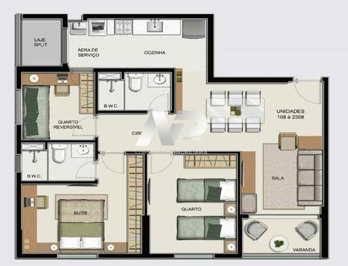 Imagem 25 de 25 de Apartamento Padrão À Venda Em Jaboatão Dos Guararapes/pe - Ap01