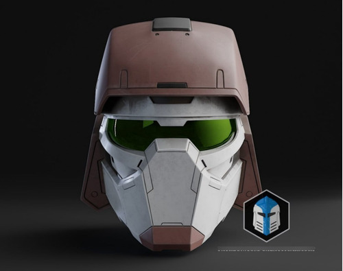 Archivo Stl Impresión 3d - Star Wars - Casco Helmet Mashup