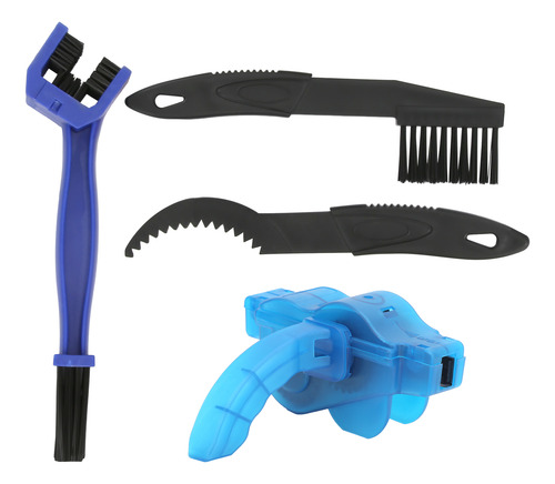 Kit De Limpieza De Cadenas De Bicicletas, 4 Piezas, Cepillo