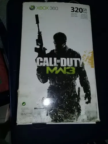 Consola Xbox 360 Slim Edicion Call Of Duty Mw3 + 2 Controles