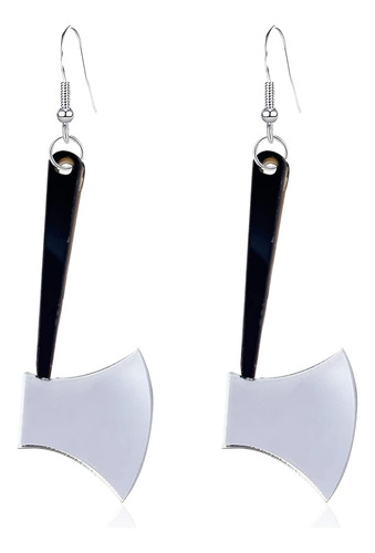 Gothic Aretes Colgantes Hacha Acrilica Para Hombre Mujer Niñ