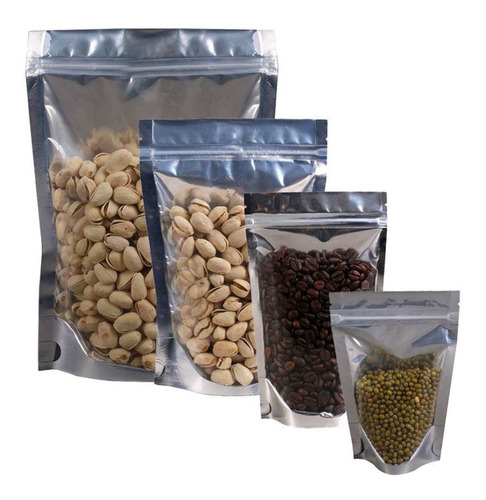 Imagen 3 de 3 de 25 Bolsas Doypack Bolsa Cierre Hermetico 11x16 Doy Pack X25u