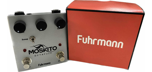 Pedal Fuhrmann Guitarra Moskito Octafuzz Oz10 Novo Original