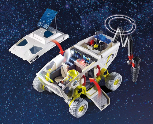Playmobil Space 9489 Vehiculo Espacial Marte Exploración