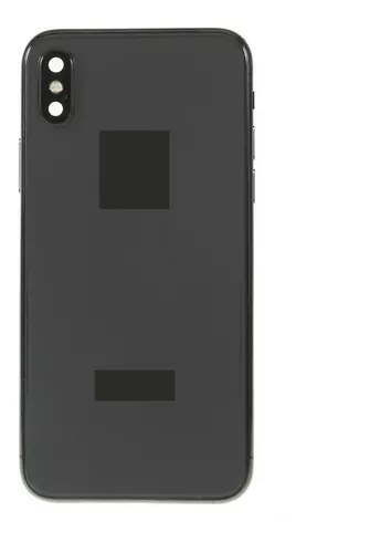 Carcasa Trasera Completa Chasis Negro iPhone XS