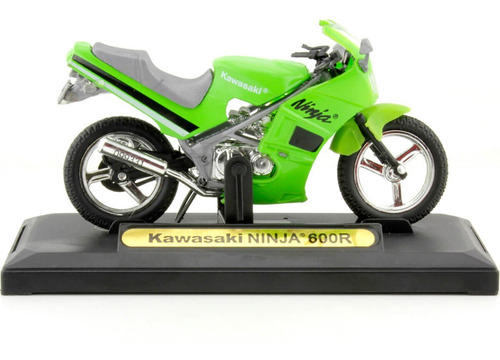 Motor Max Super Bikes Ninjor 600r Escala 1:18