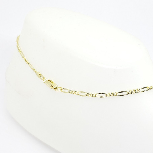 Pulsera De Tobillo De Oro Laminado De 27 Cm O 25 Cm Diámetro 7 Cm