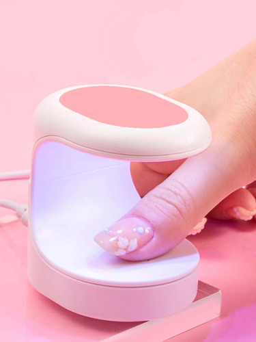 Lampara Led Usb Mini Un Dedo Secado De Gel Uñas Manicure