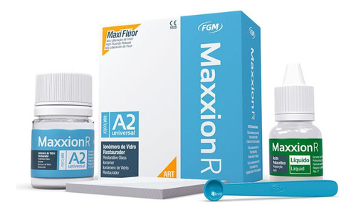 Kit Ionômero De Vidro Restaurador Maxxion R (cor A2) - Fgm