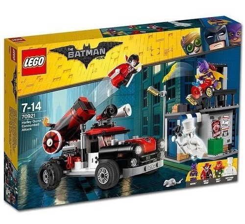 Todobloques Lego 70921 Heroes Harley Quinn Cannonball Attack