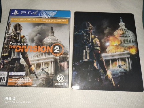 Tom Clancys Division 2 Steel Book Ps4 No Incluye Dlcs