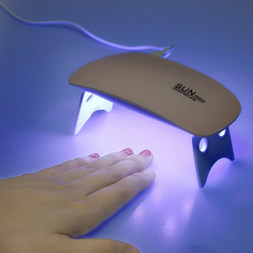 Lampara Led Uv Portátil Secadora Gel Manicure Uñas Perfectas