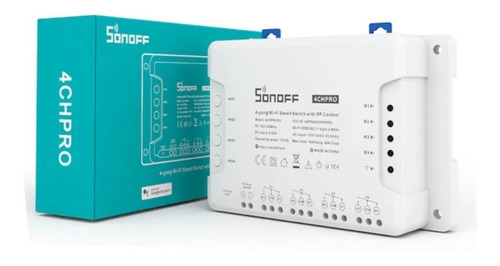 Sonoff Domotica Rele Interruptor 4ch Wifi Automatizacion 3g