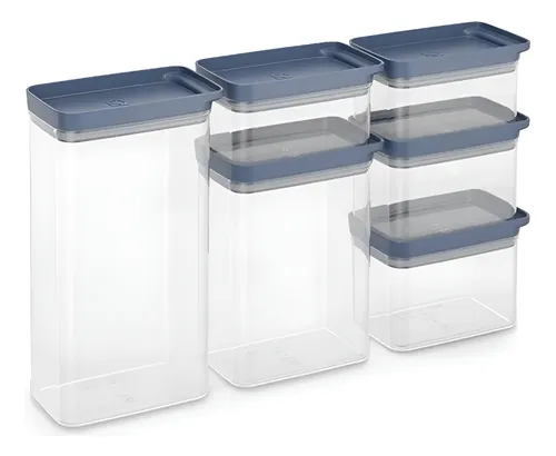 Conjunto de Potes Herméticos Organizadores Electrolux Experience ...