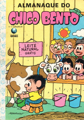 Almanaque Do Chico Bento 14 - Globo - Bonellihq Cx353 J21