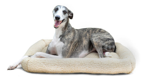 Cama Para Cachorro Suiça Bege - M