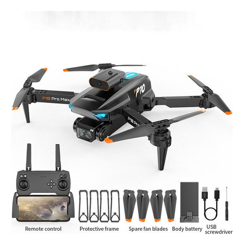 Cámara Doble P10 Mini Drone Pro Beginer, 2 Baterías .