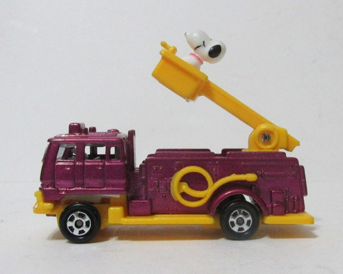Snoopy Charlie Brown Bombero Cars 20a