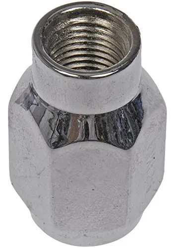 Tuerca De Rueda Dorman 711-412, Cromada, Cónica, Compatible