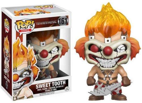 Boneco Twisted Metal Sweet Tooth Pop Funko Original Nf