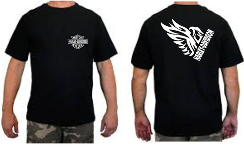 Camiseta Básica Adulto Harley Davidson F/ V -34