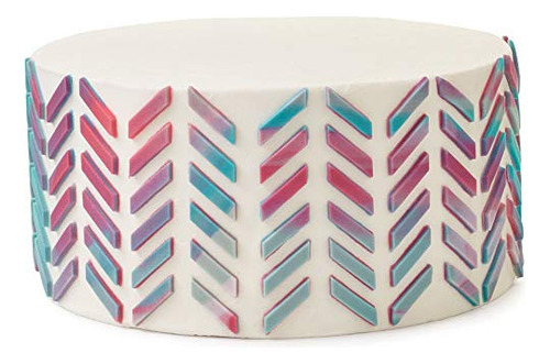 Molde De Silicona Wilton Herringbone Para Fondant