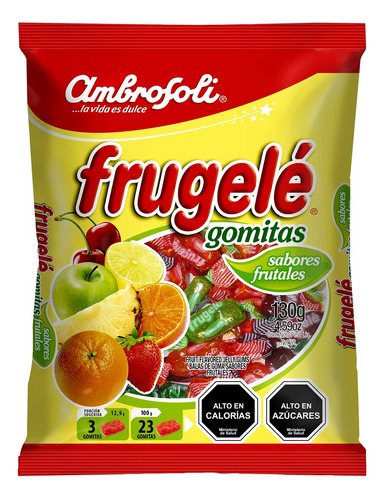 Caramelo Gomoso Frugelé - Caramelo Gominola Frugelé