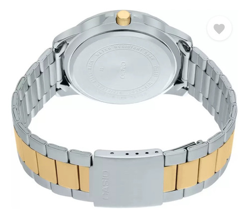Reloj Casio Quartz Hombre Mtp-vd01sg-9b Dorado Watchsalas