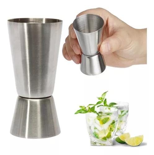 MONDO DECO Doseur Cocktail 25/50 ml Inox Collection Barman x 1