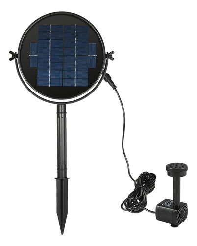 Fuente De Baño Solar Sin Escobillas, 3.5 W, Para Panel De Es