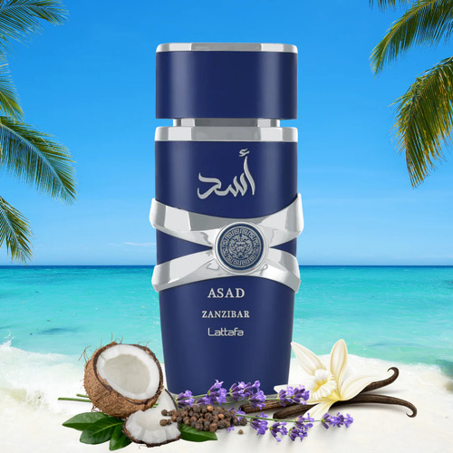 Perfume Lattafa Asad Zanzibar Edp 100ml Hombre Original