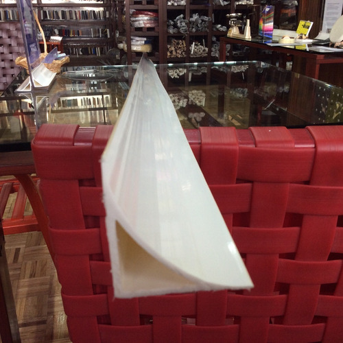 Imagen 7 de 9 de Zoclo Curva Sanitaria Pvc Blanco (4 Piezas De 2.44mts)