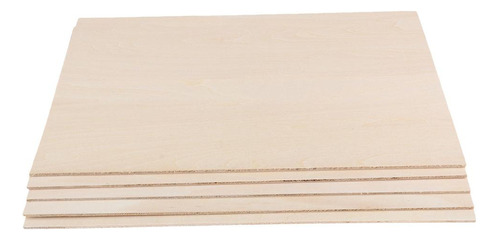 Hojas De Madera Contrachapada 50x100x1.5mm 10 Piezas 1,5 Mm