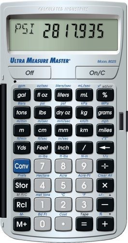 Industrias Calculadas 8025 Ultra Medida Master Medicion Conv | Envío gratis